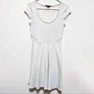 American Eagle Outfitters White Lace Dress